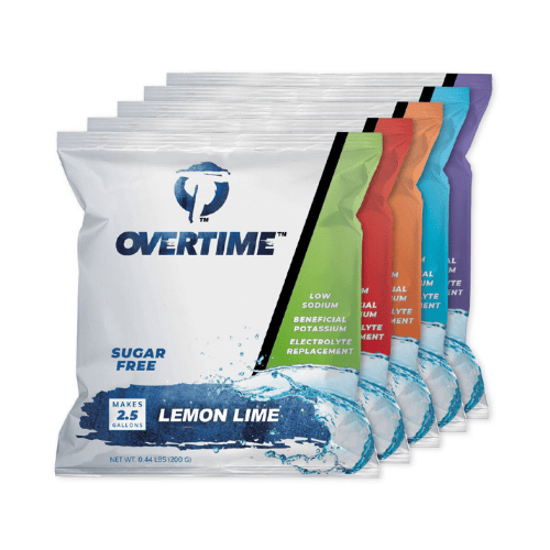 Electrolyte Powder – Overtime 2.5 Gallon Sugar-Free Hydration Pouch