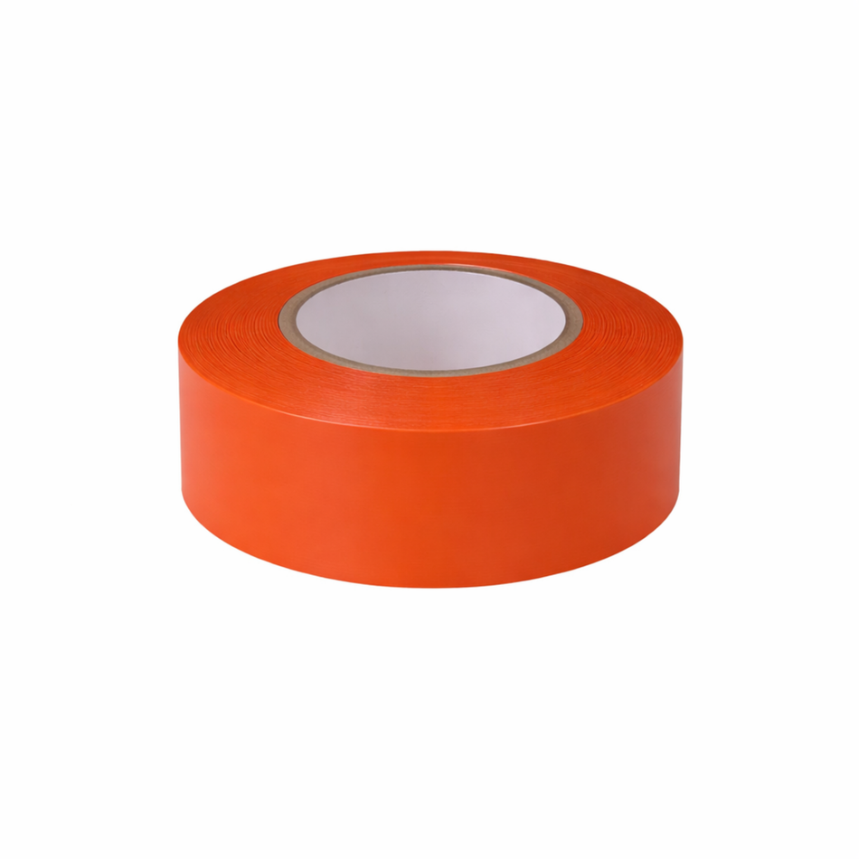 Orange Electrical Tape – 7 Mil Vinyl, Weather & Flame Resistant