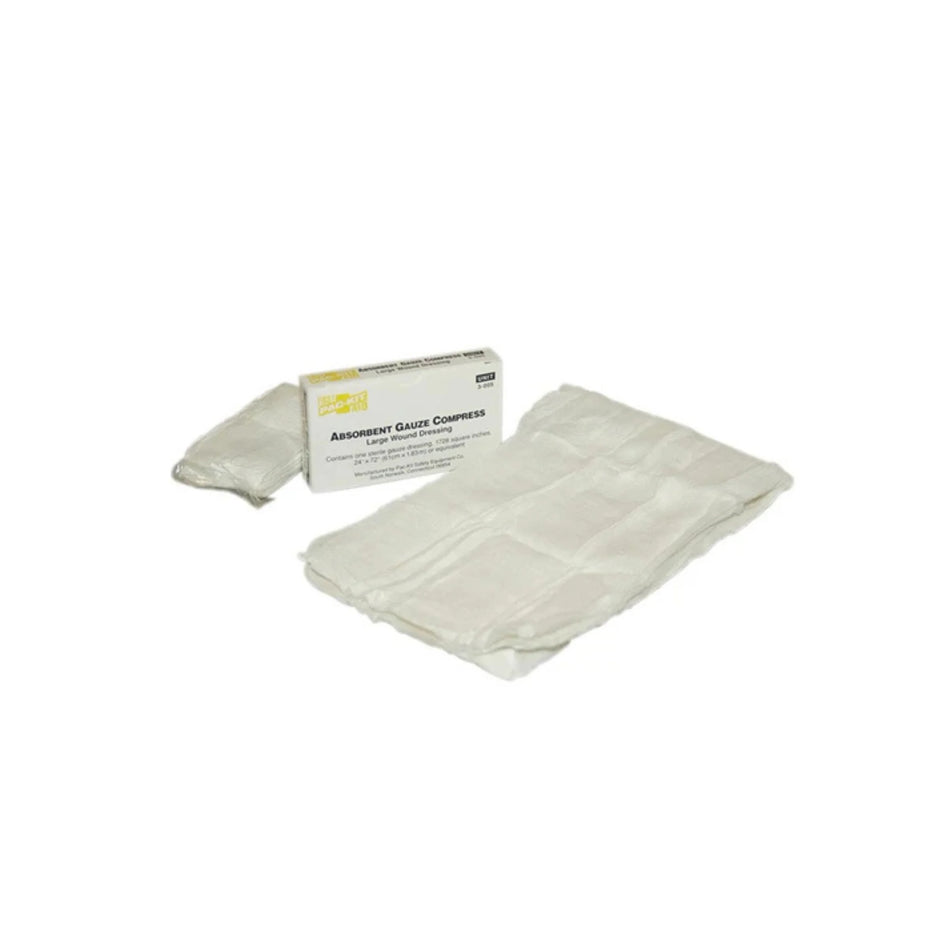 Sterile Gauze Compress: 24" x 72" Large Wound Dressing