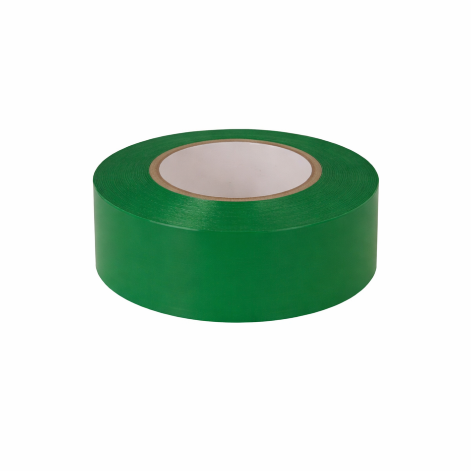 Green Electrical Tape – 7 Mil Vinyl, Flame & Weather Resistant