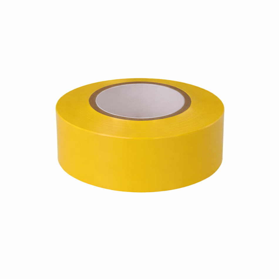 Yellow Electrical Tape – 7 Mil Vinyl, Flame & Weather Resistant