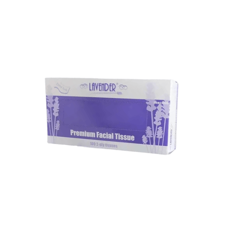 Facial Tissues - 2-Ply Flat Box, Soft & Eco-Friendly, 30-Pack