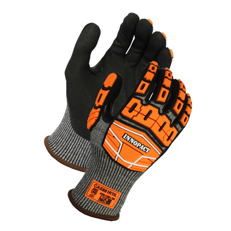 Single Pair - A5 Nitrile Coated Impact Glove – 123SafetyGear