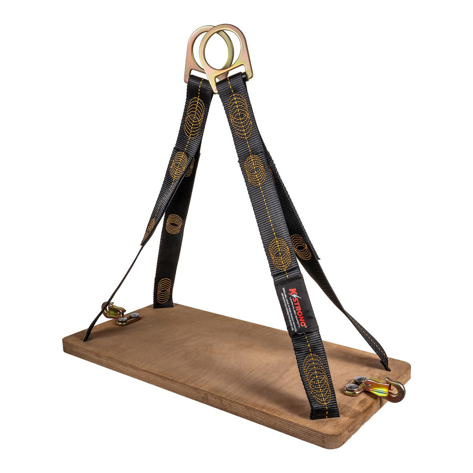 Bosun Chair with Board, Lifting D-rings, Tool Clips