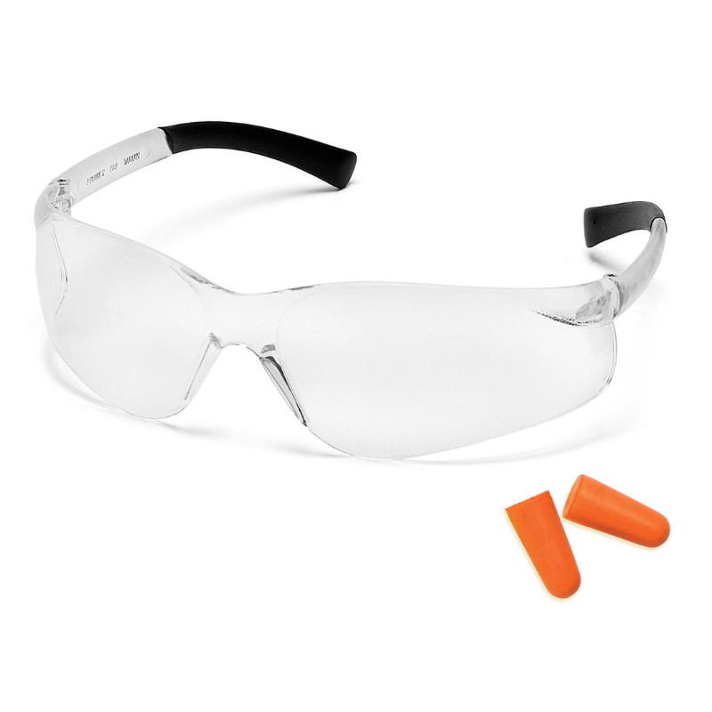 Ztek Glasses & pair of DP1000 Earplugs