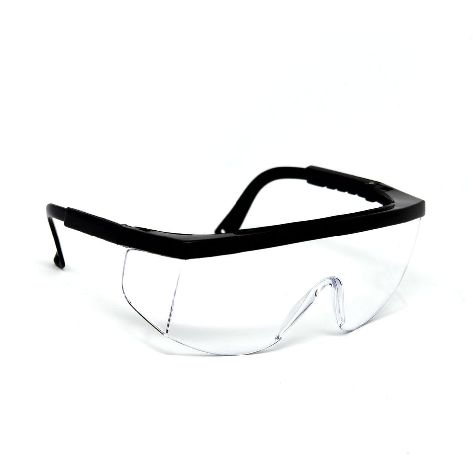OPTIC MAX Clear Lens With Black Frame (Anti-Fog Option)