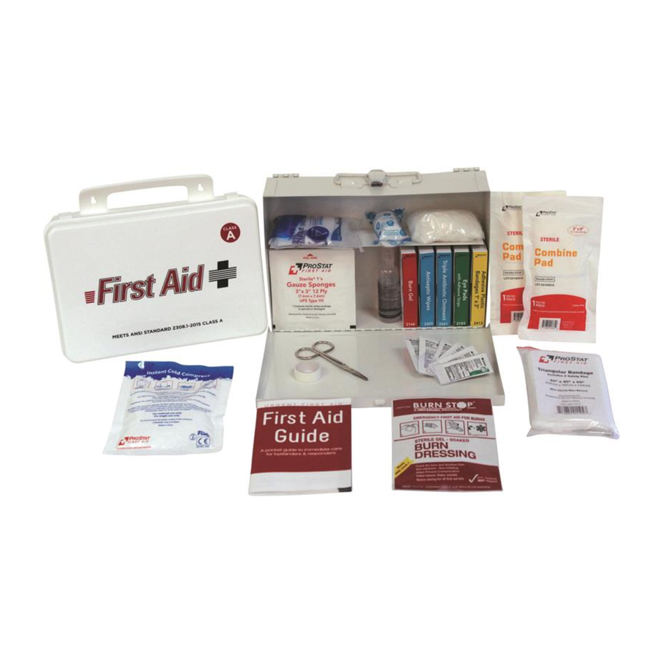 25 Person Class A Plastic Standard First Aid Kit