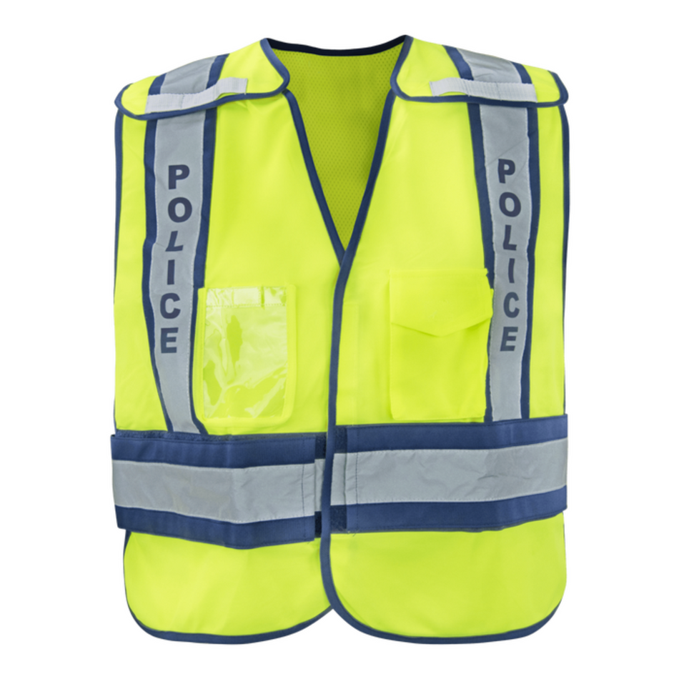 Class 2 Public Safety, Blue POLICE Printed Safety Vest