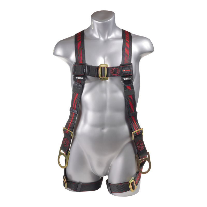 Elite 5-Point Full Body Harness, 3 D-Rings, MB Legs (ANSI)