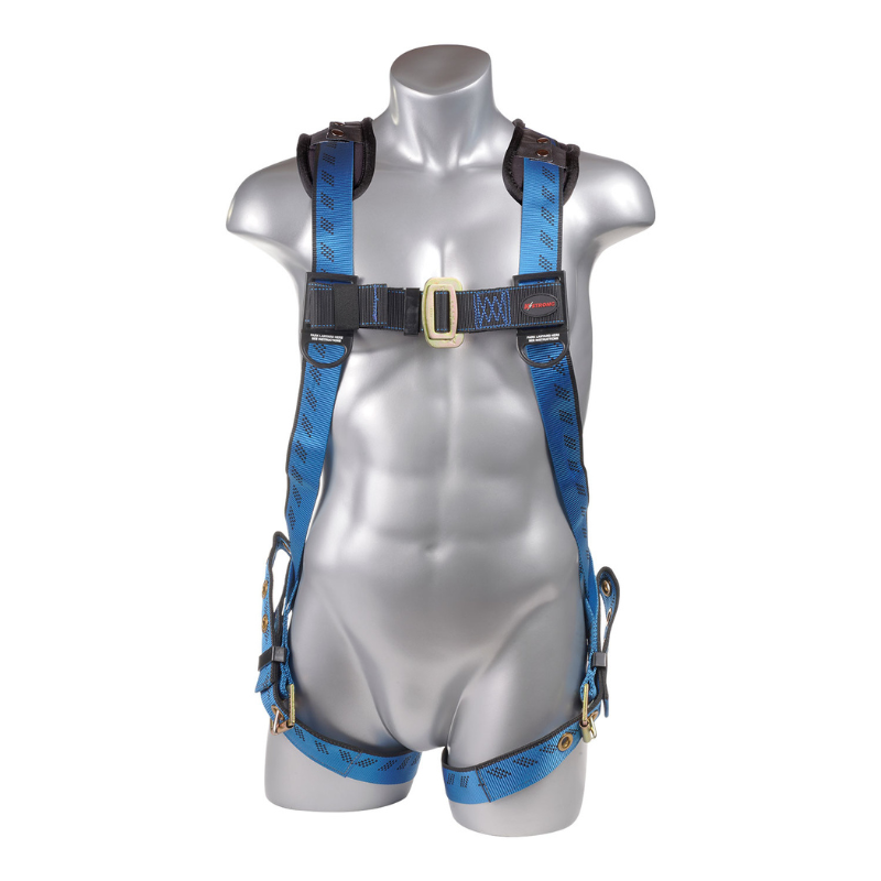 Essential 3-Point Full Body Harness with Removable Shoulder Padding, D ...