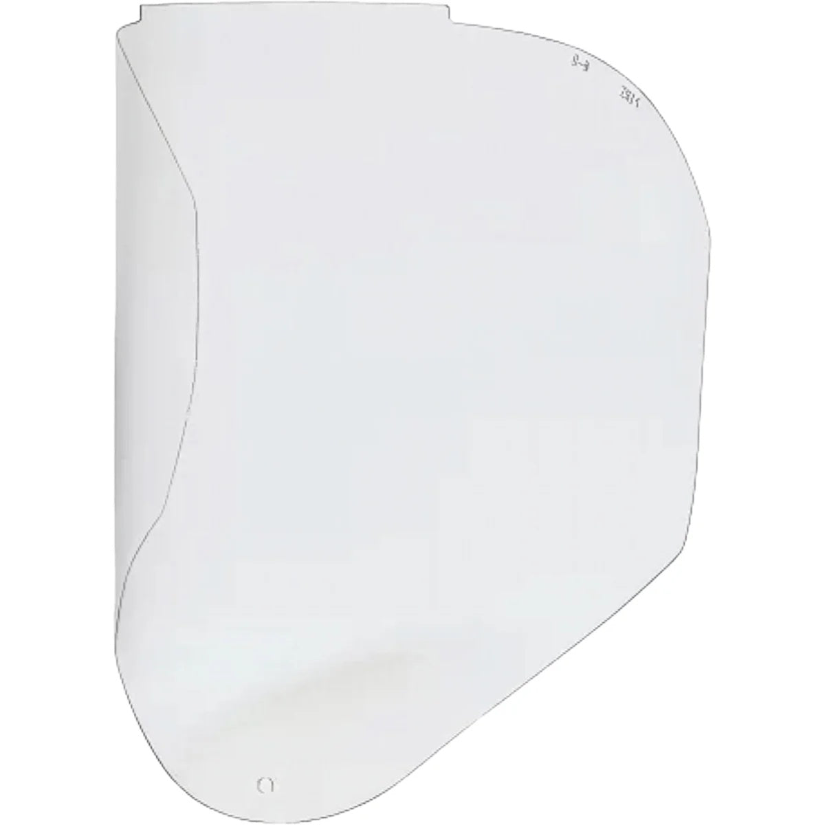 UVEX Bionic Uncoated Clear Polycarbonate Safety Visor – 123SafetyGear