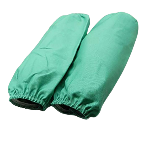 9 oz FR Green Cotton 18" Sleeve, Elastic on Both Ends