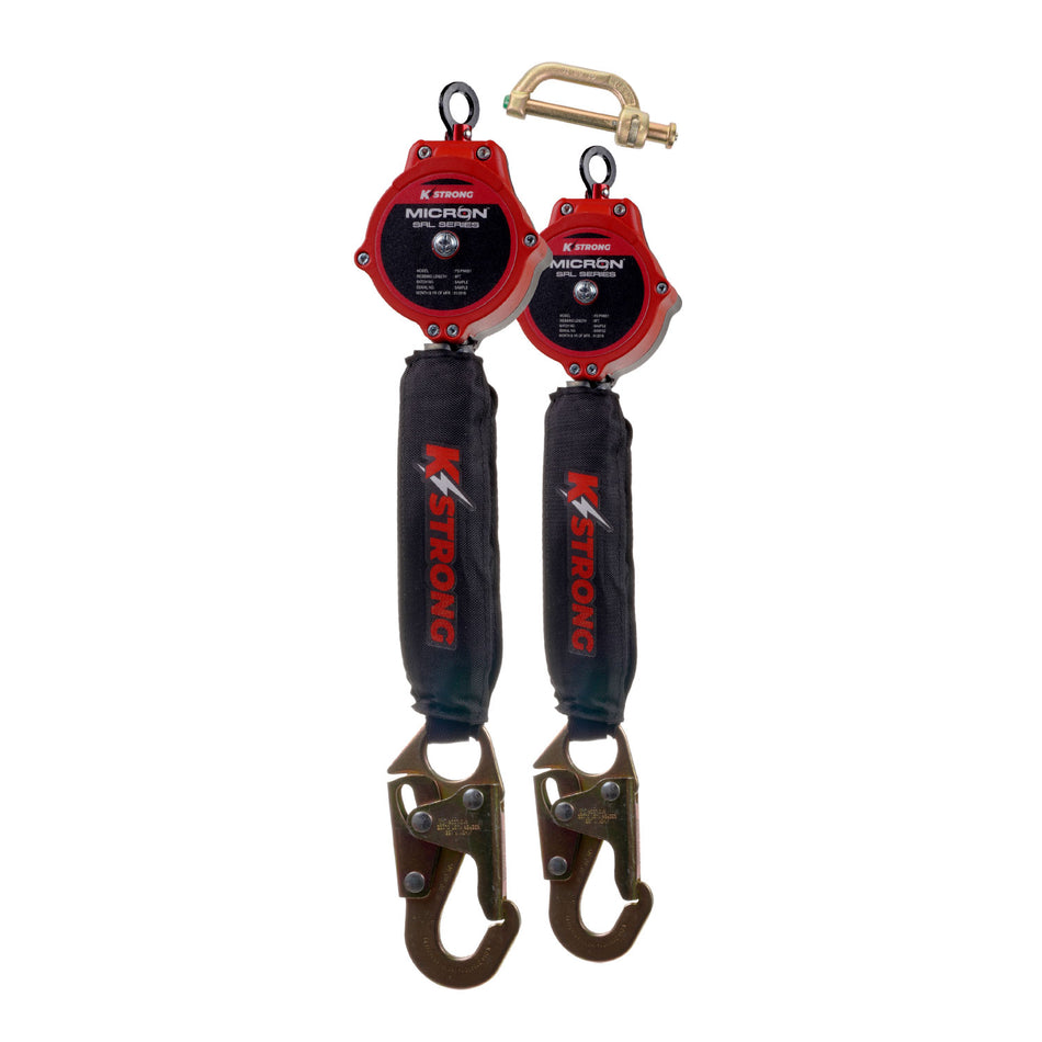 6 ft. Micron™ SRL Assembly with Snap Hooks (ANSI) – Harness Connector Included