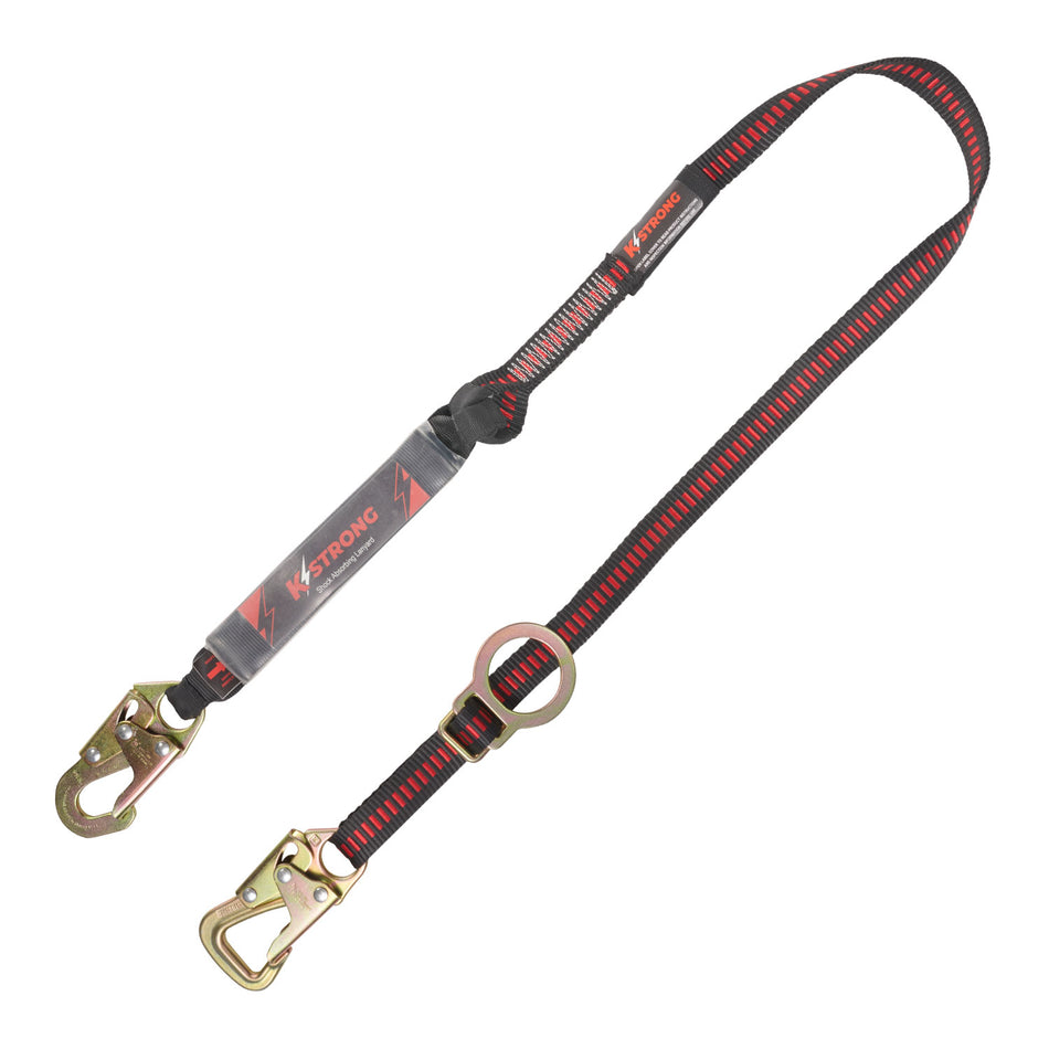 6 ft. Tie-back SAL with Sliding D-ring, Snap Hook and Tie-back Hook (ANSI)