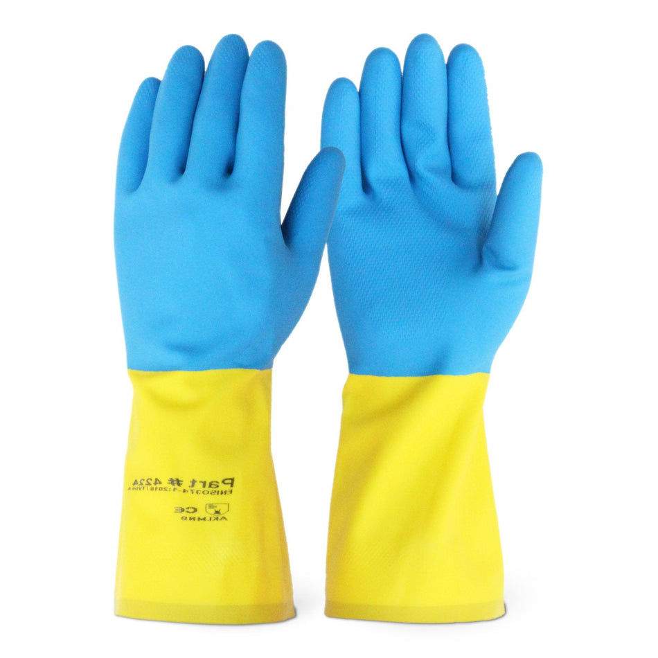 Neoprene Coated Latex Gloves