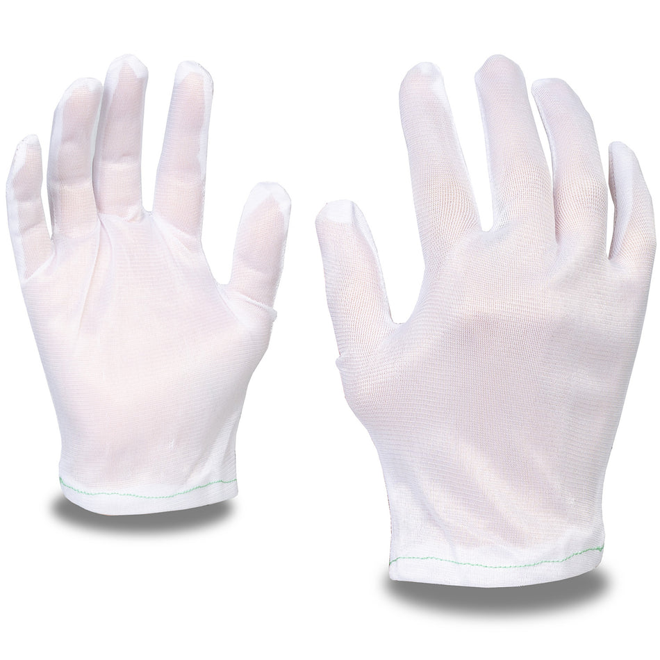 Nylon 2 Piece Inspector Gloves - 12 Pairs