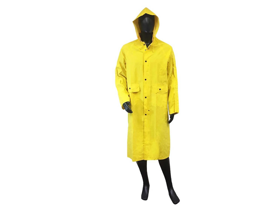Yellow Hi Vis Industry Grade Raincoat
