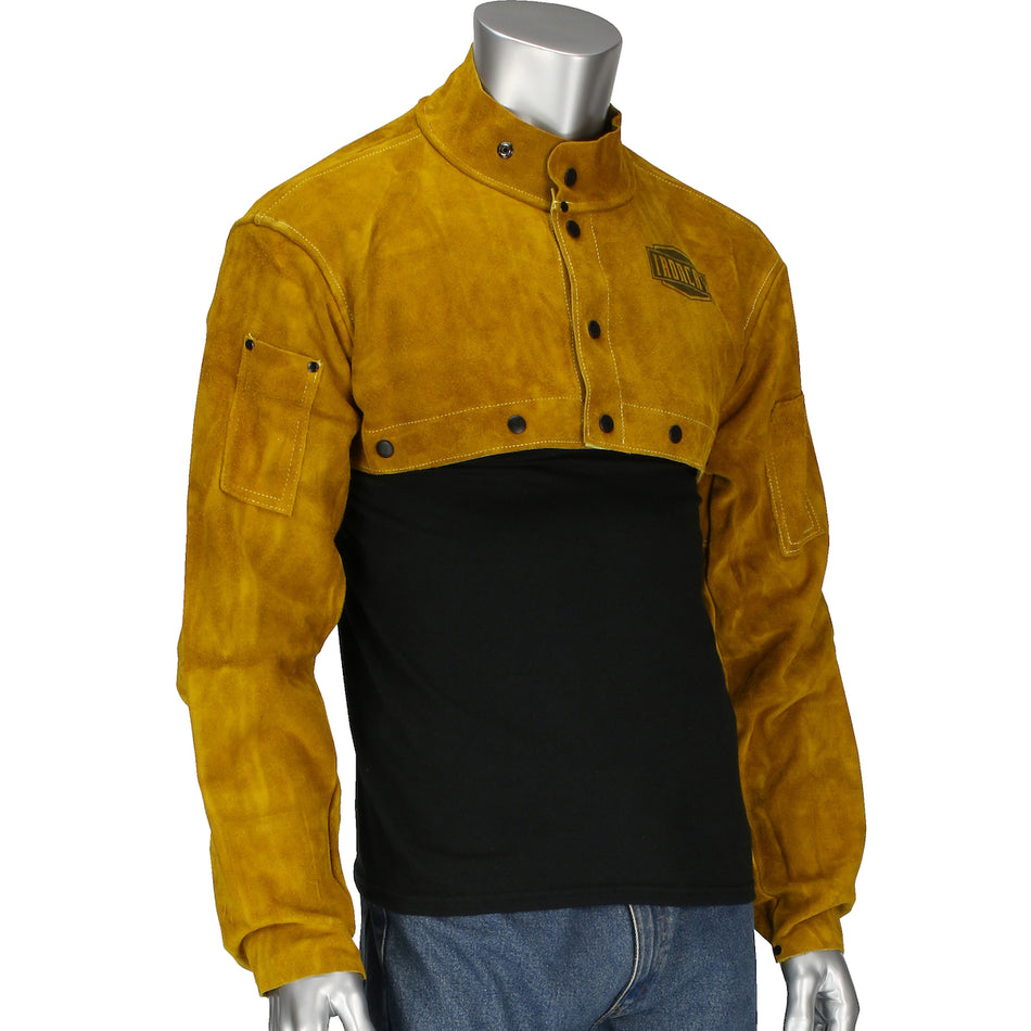 Ironcat Split Leather Welding Cape Sleeve