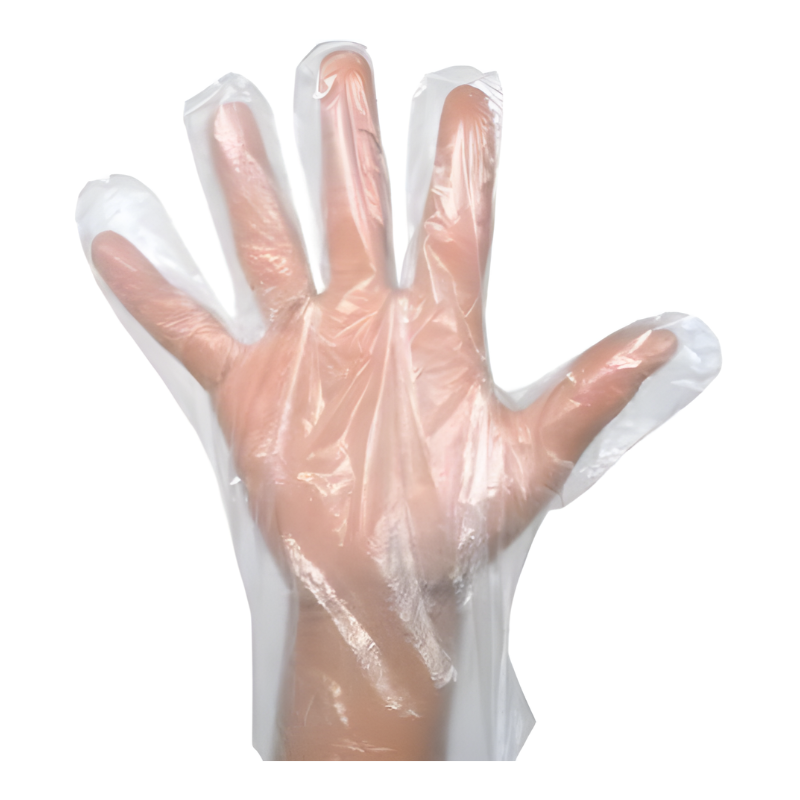 200 Pack Poly Plastic Gloves