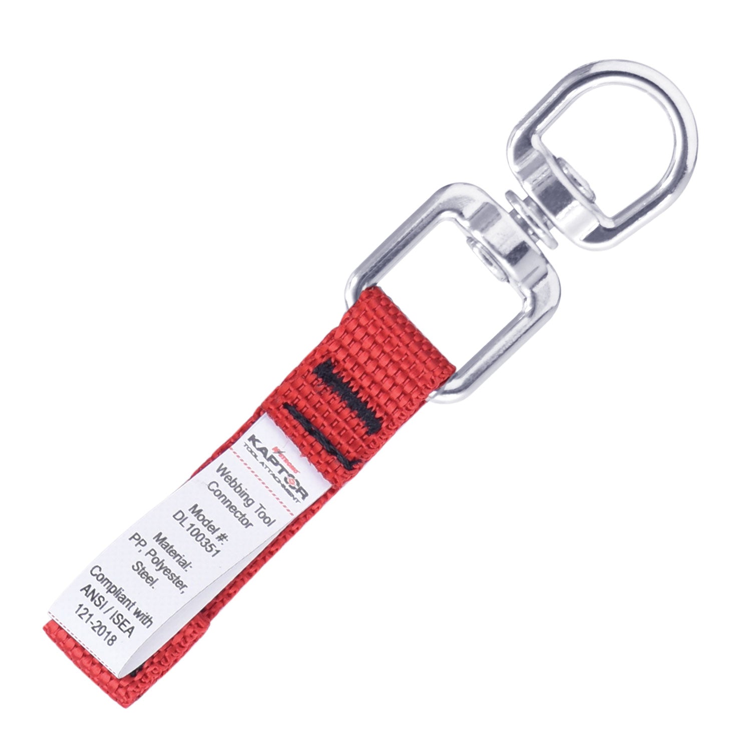 Webbing Tool Connector S – 2.5 inches, 3 lbs. (ANSI) – 123SafetyGear