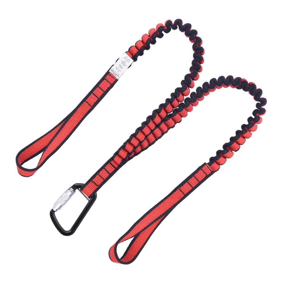 Dual Leg Tool Lanyard with Webbing Loops at Tool Ends and Connector at Other End – 22 lbs. (ANSI)
