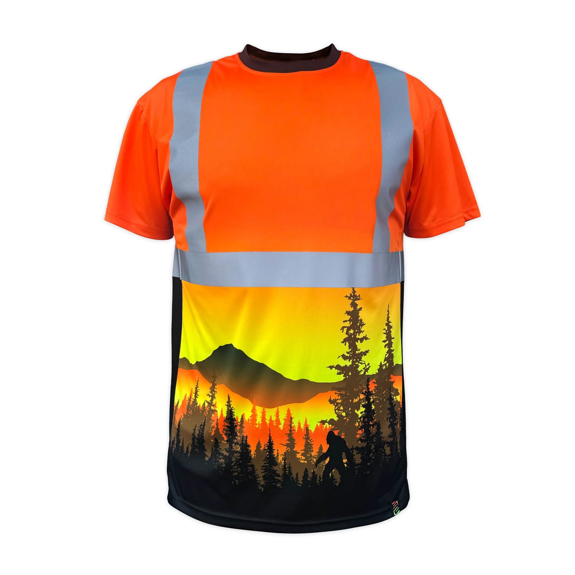 SS360º Wildland Sasquatch Orange Reflective Safety Shirt - Class 2