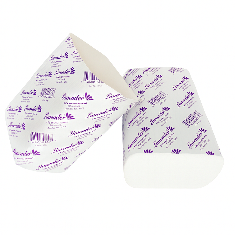 Interfold Napkins - 2-Ply White Virgin Pulp, Premium Quality, 24-Pack Case