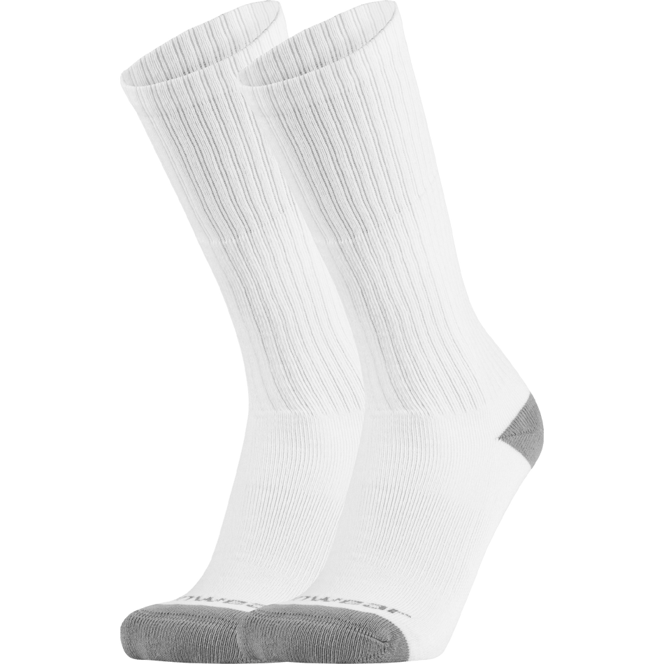 Men's Cotton Socks, 6 Pairs, Heavyweight Cushioned Crew Length