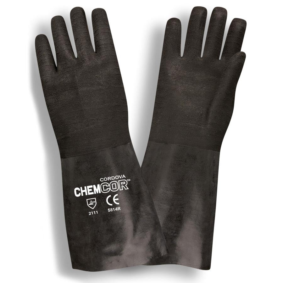 14 inches Supported Neoprene Gloves with Rough Finish