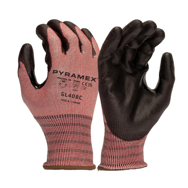 GL408C ANSI Level 6 Polyurethane Gloves (12 Pairs)