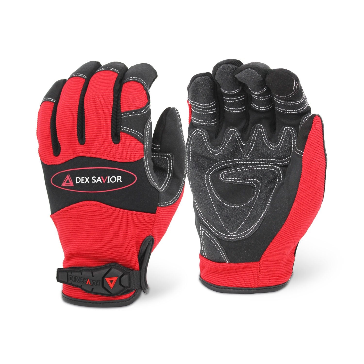 Reinforced Red Mechanic Glove (Dex Savior) | 123SafetyGear