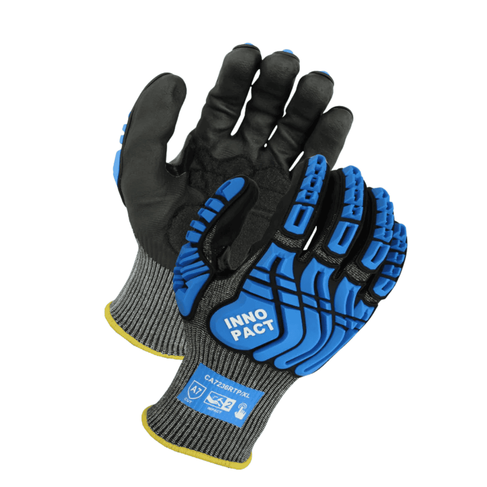 A7 Cut Resistant A2 Impact Gloves With Palm Padding