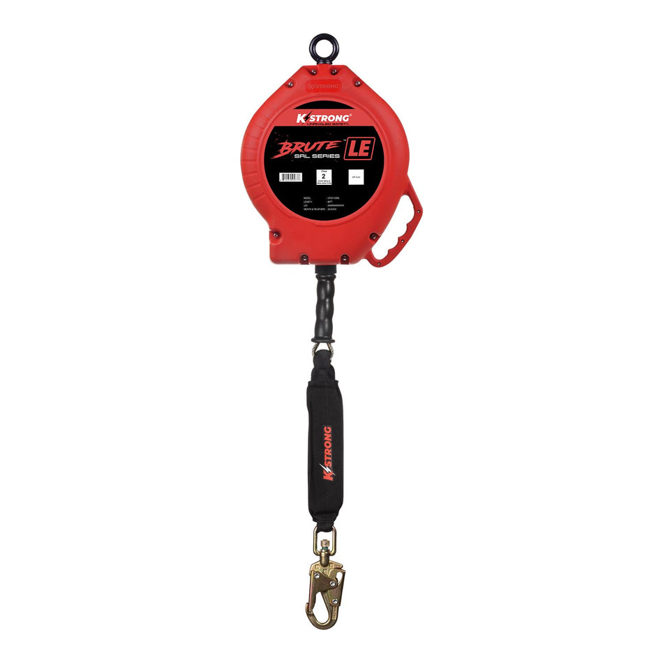 80 ft. Cable SRL-LE with snap hook. Includes installation carabiner and tagline (ANSI)