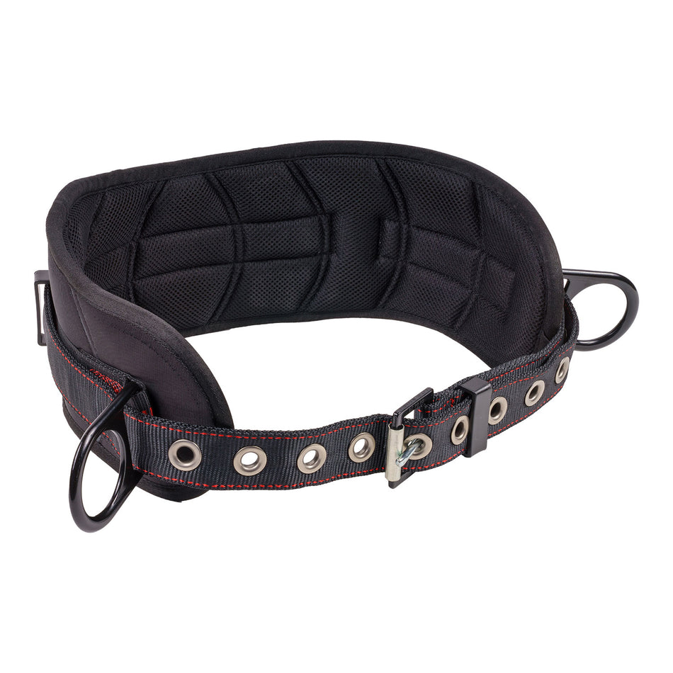 Padded Waist with Removable Tool Belt with 2 Work Positioning Side D-rings