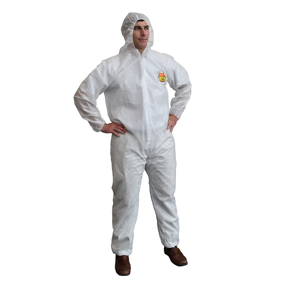 C-Max SMS Hooded Coverall (25 Pieces)