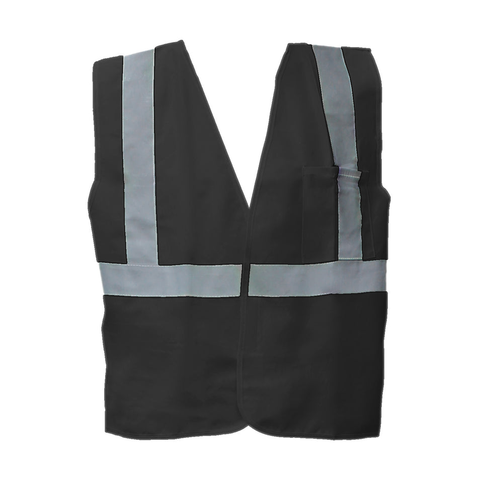 Black Safety Vests (Velcro Closure)