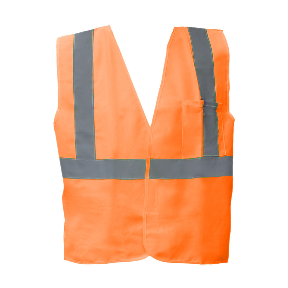 Orange Class 2 Safety Vests (Velcro Closure)
