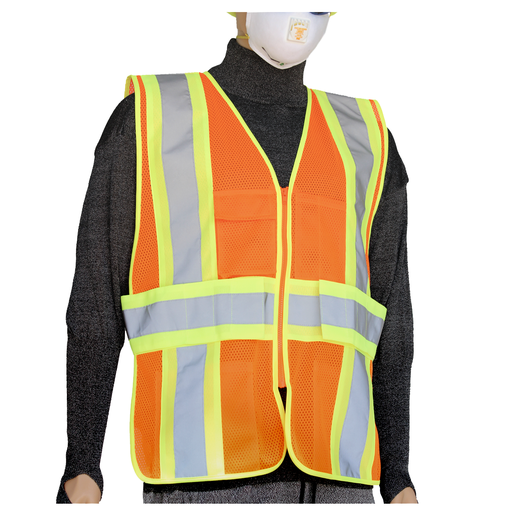 Hi-Vis Orange Class 2 Safety Vest