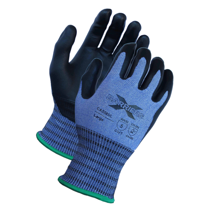 A5 Microfoam Nitrile Coated Cut Resistant Glove 18 Gauge