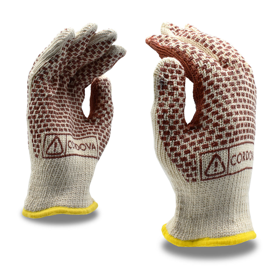 Hot Mill, Machine Knit, Nitrile Blocks Glove
