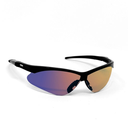 OPTIC MAX Series 110 - Blue Mirror Lens Safety Glasses