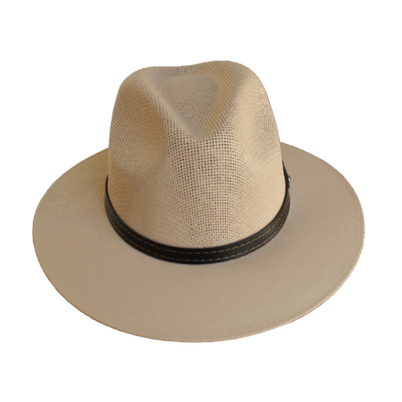 Khaki Panama Hat