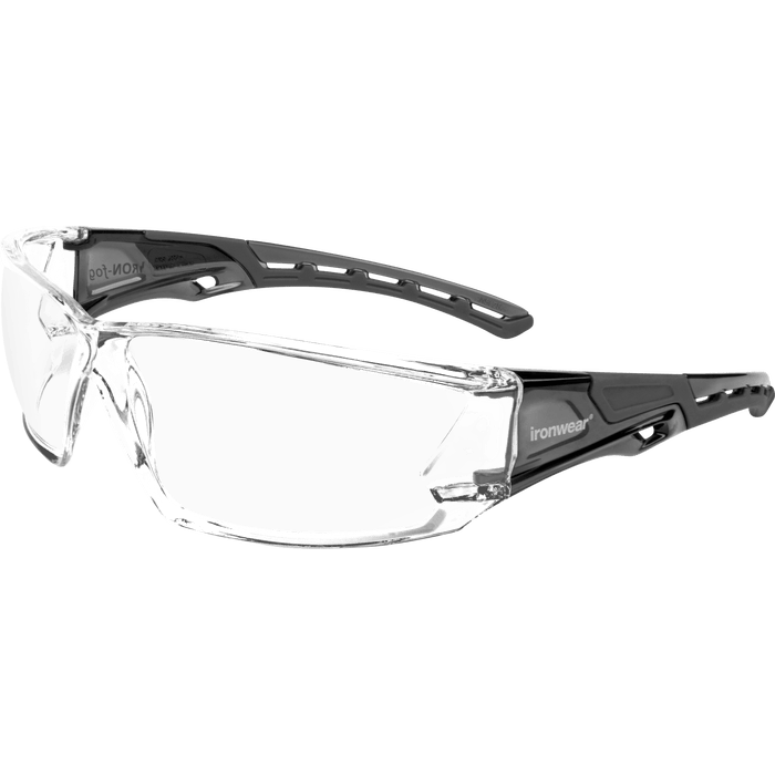 Iron-Fog 3085 Black Frame Anti-Fog Safety Glasses