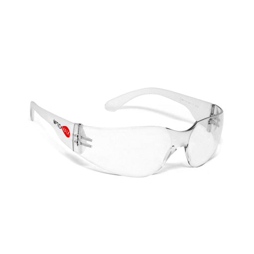Clear Lens Polycarbonate Safety Glasses (Anti-Fog Option)