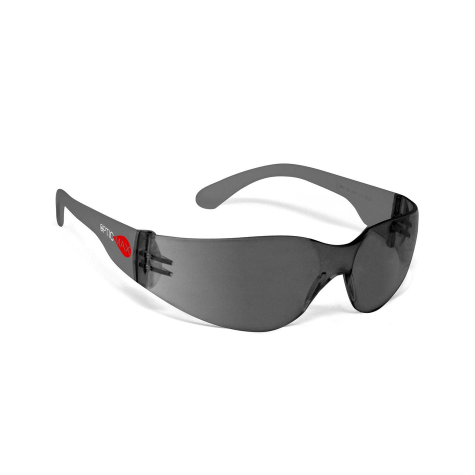 Gray Lens Polycarbonate Safety Glasses (No Logo)