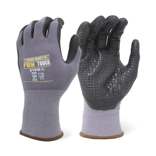 Nitrile Micro-Foam Dotted Work Gloves
