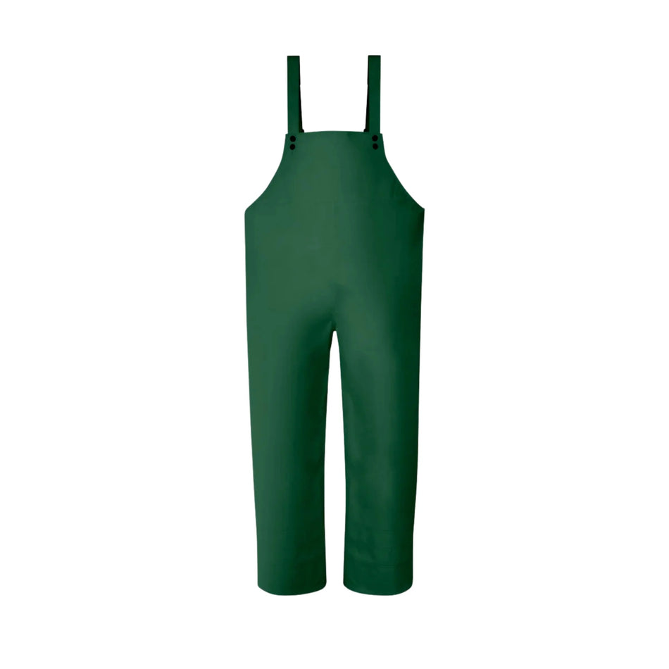 Polyester/PU Chemical Resistant Sanitation Bib Overalls - No Fly
