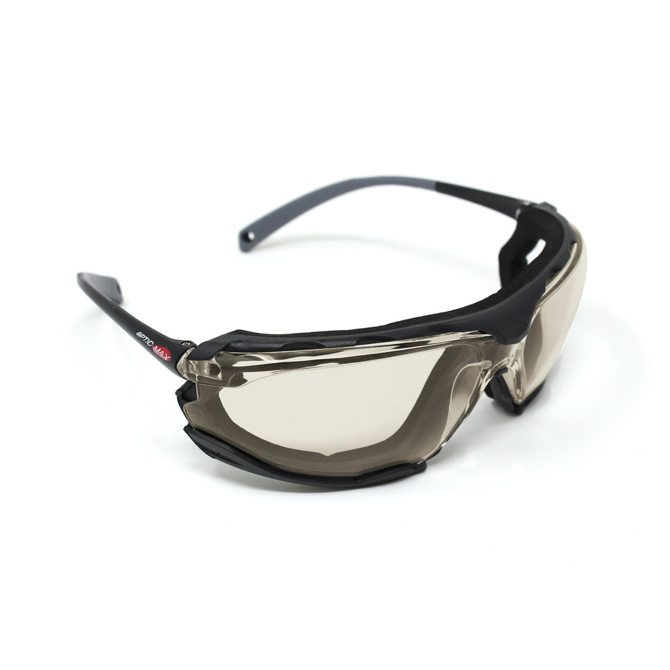 Indoor/Outdoor Safety Glasses with Foam Guards
