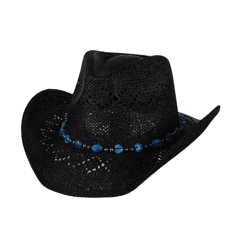 Azure Night Western Cowgirl Hat