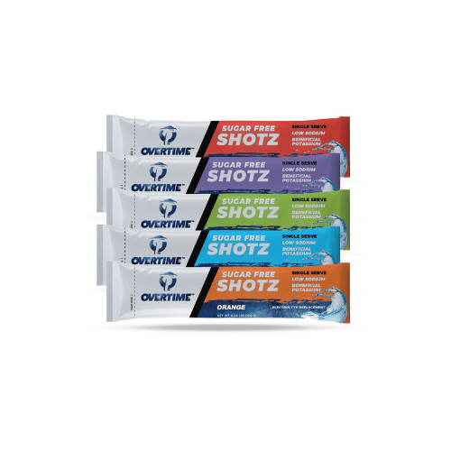 Hydration Electrolyte Packets – Overtime Single Serve Variety Pack